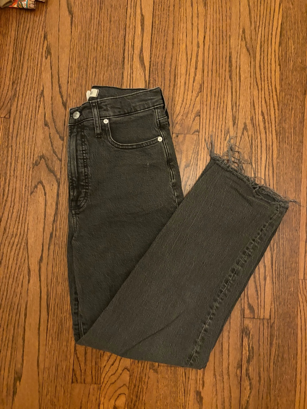 Madewell Black Straight Leg Women’s Jeans